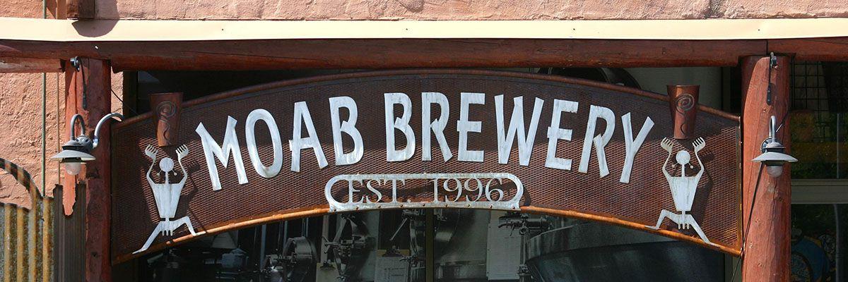 Moab Brewery restaurant in Moab